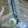 Chaveiro de Ouro Puro 999 Pequeno 20Mg Ouro Mercedes-Benz Bmw Audi Logo de Carro Pingente Presente Chaveiro com Logo de Carro