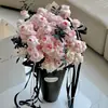 Material de Flor de Mesa Cone de Sorvete Sacola de Flor Material de Embalagem de Flor Plástico Cartão Rígido 180g Papel de Embalagem para Flores Frescas