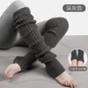 Calcetines de Yoga, Antideslizantes, Profesionales para Mujer, Pilates, Otoño e Invierno, Calentadores de Piernas Largos Cálidos, Calcetines Holgados para Botas de Nieve