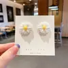 Brincos de Pérola Personalizados Europeus e Americanos Nicho Brincos 925 Joias Atacado Alta Qualidade Moda Moderna Simples Brincos Longos