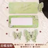 Cartão de Cumprimentos Borboleta Deslizante 3D Estereoscópico Toque de Luxo Desenho Animado Cartão Pequeno Personalizado em Branco para Escrita Manual Cartão Postal Universal