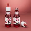 Producto Nuevo Personalizado Botella de Esencia Hombro Redondo 30ml Gotero Botella de Aceite Esencial Vidrio Fondo Grueso Botella de Aceite de Esencia Botella de Empaque para Cuidado de la Piel