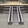 Rampa Degrau Prancha Empurrar Veículo Elétrico Almofada Roda Cadeira de Rodas Subida de Escada Portátil Rampa Sem Barreiras Prancha de Aço para Descarga