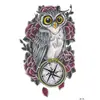 Tatuaje de brazo de flores al por mayor, directo de fábrica, nuevo, resistente al agua, duradero, protección del medio ambiente, tatuaje de imagen grande, suministro transfronterizo