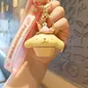 Llavero de Postre de Dibujos Animados Sanrio Bocadillos Kurome Melody Gato Kt Muñeca Colgante para Mochila Escolar Llavero de Coche