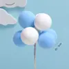 Decoración de Pastel Estilo Ins Bandera Coreana Enchufe Dibujos Animados Oso Lindo Hp Corazón Feliz Cumpleaños Topper Accesorios