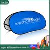 Comércio exterior dupla face A- em forma de placa Oval publicidade ao ar livre display stand azul quadra gabinete patinação dobrável A-screen display stand