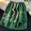 2025 Bermudas Masculinas Verão Finas Tendência Marca Soltas Cinco Pontos Plus Size Esportivas Casuais Praia Calças Grandes Calças Médias