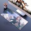 Mouse pad para e-sports, mouse pad de computador superdimensionado para meninos e meninas, jogo de animação, mouse pad para teclado, mouse pad original de Genshin Impact, legal