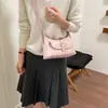 Nova bolsa tiracolo da moda 2026, bolsa de ombro versátil popular de nicho, super popular para o dia a dia, couro encerado