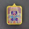 Colgante de Tanka Pintado a Mano Zakiram Collar Protector para Hombres y Mujeres Colgante Joyería Portátil de Xizang Enviado desde la Montaña Jiuhua