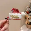Diadema de Cabeza de Oso Navideño para Mujer, Diadema de Ambiente Festivo para Fiesta, Accesorios para el Cabello Pinza para el Pelo con Lazo de Disfraz Cosplay