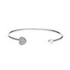 Pulsera de diamantes infinitos de 8 palabras para mujer, pulsera de cuerda elástica con diamantes completos, pulsera de apertura de amor, joyería de mano de 3 piezas al por mayor