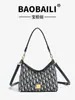 Bolsa Tote de Luxo Vintage de Alta Capacidade para Mulheres 2026 Novo Modelo Bolsa de Ombro Transfronteiriça Bolsa Transversal Versátil Retrô