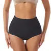 Pantaletas Cruzadas de Tiro Bajo Transfronterizas con Control de Abdomen y Levantamiento de Glúteos, Faja Moldeadora Postparto que Ceñe la Cintura, Pantalones de Tallas Grandes para Realzar Glúteos y Controlar el Abdomen