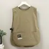 Novo Avental Colete com Logo Imprimível Resistente a respingos de Água e Óleo para Cozinha Doméstica, Catering, Estilo Japonês, Roupa de Trabalho, Moderno para Homens e Mulheres