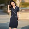 Traje profesional vestido estilo Chanel para mujer verano 2023 nuevo adelgazante diseño elegante estilo falda estilo maduro ligero