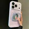 Soporte Giratorio de Espejo Adecuado para Funda de Teléfono iPhone 18 Pro Max con Ventana Grande de Cristal Funda Protectora Apple 17 16