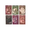 Serie de Papelería Yanji Manor Tema Retro Decoración Original para Cuaderno Collage Estilo Europeo Base Pegatinas de Paisajismo