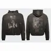 Sudadera con capucha casual de ERD con estampado de un joven rico melancólico, sudadera de hip-hop moderna para hombres y mujeres