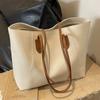 Bolsa Tote para Mulheres 2026 Nova Bolsa de Ombro Grande Capacidade para o Dia a Dia Outono e Inverno Bolsa de Ombro Versátil de Alta Qualidade Bolsa Simples Clássica