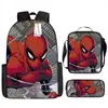 Mochila Escolar Homem-Aranha De Volta ao Lar Mochila do Spiderman Expedição Heroica Mochila de Desenho Animado Europeu e Americano