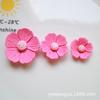 Acessórios de resina DIY Grande e Médio Tamanho Pequeno Cinco Pétalas Flor Carro Saída de Ar Decorativo Remendo Acessórios de Cabelo Armazenamento Caixa Material