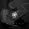 Collar de Fuegos Artificiales de Plata S925 Europeo y Americano Transfronterizo para Mujer, Versátil Diseño Retro de Llama, Cadena para Clavícula Maillard de Alta Gama