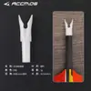 Venta caliente transfronteriza nuevo diámetro interior de 6,2 nock para tiro con arco en forma de V ranura grande para cuerda de arco gruesa nock dedicado para tiro con arco inserto interior cola