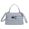 Bolso Pequeño de Alta Gama con Patrón de Avestruz para Mujer, Nuevo Modelo 2026 Versátil Bolso Cruzado, Bolso de Mano Cuadrado Pequeño Exquisito y Moderno