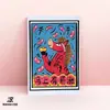 2026 Año del Caballo Souvenir de Año Nuevo Costumbre Popular Original Tarjeta Postal de Año Nuevo Caballo Tarjeta de Felicitación con Patrón Creativo Artículo Conmemorativo
