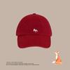 Gorra de Béisbol de Algodón Puro de Fábrica Gorra Bordada Personalizada Transfronteriza Protección Solar para el Verano y el Otoño Gorra de Pico para Hombre