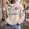 Ropa Nueva para Hombre Transfronteriza Amazon Más Vendida Cremallera Multibolsillo Nueva Sudadera Tendencia de Comercio Exterior Sudadera Serie NFL