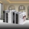 Livros Falsos, Mobiliário Moderno, Luxo Leve Nórdico, Livros Simulados, Decoração de Sala de Estar, Decoração de Loja, Adereços para Fotografia de Livros, Modelo de Capa de Livro