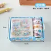 Caja de regalo con pegatinas de dibujos animados de mascotas estilo Ins, bonitas pegatinas para estudiantes y niños, material de bricolaje para cuentas manuales, cinta decorativa de papelería