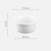 Vajilla de Cerámica Tazón de Postre para Pudín Tazón para Hornear Shufulei Tazón para Hornear Tazón para Huevo al Vapor Porcelana Blanca Taza para Pastel Taza de Mimbre Venta al por Mayor