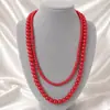 Collar Cheongsam para mujer, estilo retro, con perlas de cristal dobles y madreperla, estilo francés, cadena larga para suéter.