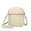 Mini Bolso para Teléfono Móvil con Patrón de Lichi para Mujer, Cremallera Multicapa, Bolso Cruzado Ligero, Sencillo y Versátil, Adecuado para el Trayecto Diario, Bolso Cruzado Pequeño para Monedas
