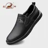 Zapatos para Hombre Gorilla 2026 Modelo Nuevo Cómodos Piel Suave Suela Blanda Sin Cordones Mocasines para Hombre