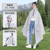Impermeable para Coche Eléctrico para Hombre Adulto Ropa Exterior Larga de Cuerpo Completo Antitormenta Individual Doble para Conducir Poncho para Motocicleta de Batería para Mujer
