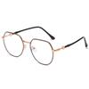 Nuevo Estilo Marco de Lentes Retro para Hombre y Mujer Ultraligero Anti Luz Azul Espejo Plano Se Puede Equipar con Marco de Lentes Miopes Venta al por Mayor