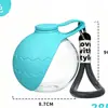 Popular botella de agua para mascotas transfronteriza, botella de agua de acero inoxidable para gatos y perros, dispensador de agua portátil plegable retráctil para exteriores de gran capacidad