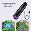 Lámpara de Wood para Examinar Orina de Gato, Linterna de Luz Morada, Curado Ultravioleta UV, Arte de Uñas, Detección de Dinero y Detección de Hongos