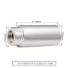 Conector Rosqueado de Aço Inoxidável de 4 Pontos, Adaptador Direto com Rosca Interna e Externa, Conector de Tubo de Extensão Espessado de 6 Pontos para 4 Pontos, Conexões para Tubos de Água