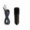 Micrófono de condensador de plástico BM-800 micrófono con tarjeta de sonido USB 35 soporte red antipop set