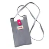 Bolsa Pequeña de Punto Color Sólido Estilo Ins Nicho 2026 Nueva Versión Coreana Bolso Cruzado Simple Mini para Viajes Diarios Teléfono y Billetera