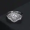 Nova Venda Quente Moda Europeia e Americana Anel Personalizado de Diamante Zircônia Incrustada Moda Nova Artisticidade desejo Explosões