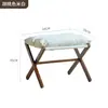Reposapiés para Sofá, Reposapiés para Pausa de Almuerzo en la Oficina, Reposapiés para Sillón Reclinable, Reposapiés de Madera de Haya, Taburete para Elevar las Piernas, Taburete de Mesa de Café, Taburete Plegable para Cambiarse los Zapatos