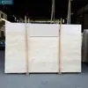 Travertino Off-White Turco, Mesa de Chá de Travertino Natural, Processamento Atacadista de Pedra Apricot Bege para Paredes Externas e Soleiras de Escadas