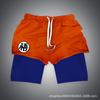 Shorts con Impresión Digital 3D de la Serie Dragon Ball Pantalones de Playa de Doble Capa Amazon Comercio Electrónico Transfronterizo Suministro Caliente Playa